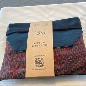 Delta One Someone Somewhere Toiletry kit. New, fresh, unused from Sept 2023